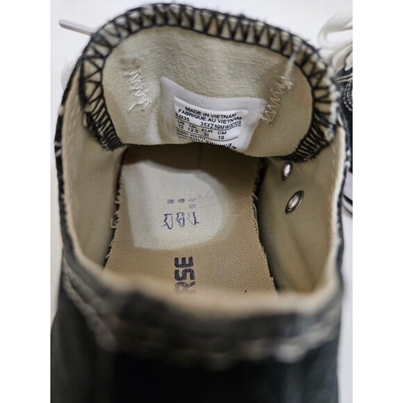 Converse Little Kids Chuck Taylor All Star Ox Black Canvas Sneakers Youth Size13 - Picture 8 of 8